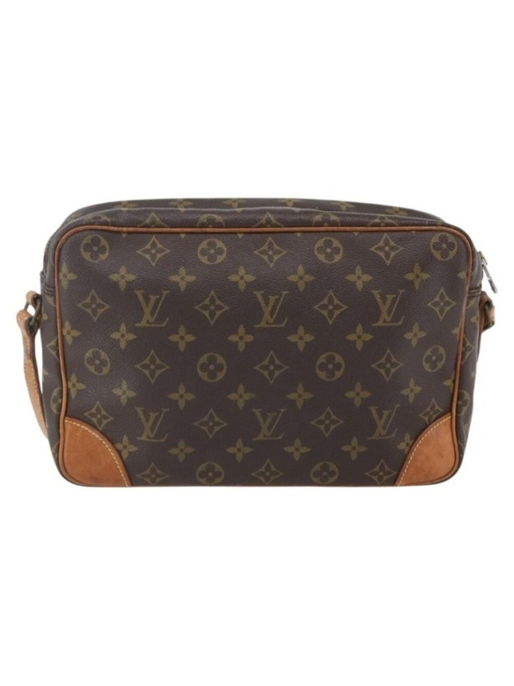 Authentic LOUIS VUITTON Monogram Trocadero 30 Shoulder Bag M51272 LV - Picture 9 of 16